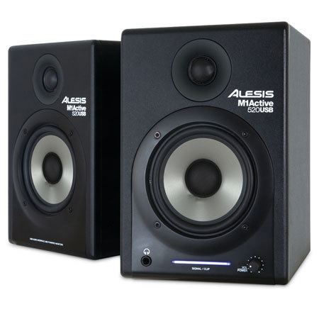 Alesis M1Active 520 USB 2-Way Stereo Nearfield Monitor