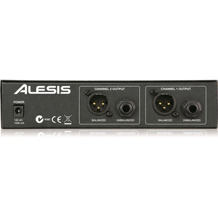 Alesis MicTube Duo Stereo Tube Microphone Preamplifier