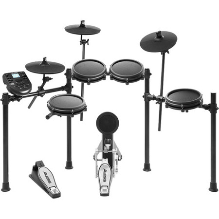 Alesis Nitro Mesh 8-Piece Electronic Drum Kit with Heads