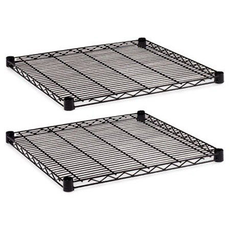 Alera SW58-2424 Industrial Wire Shelving Extra Wire Shelf - 24W x 24D, Black