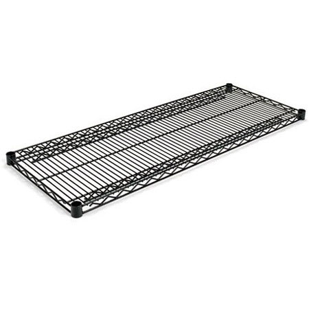 Alera SW58-4818 Industrial Wire Shelving Extra Wire Shelves, 48W x 18D, Black
