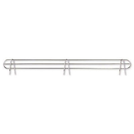 Alera 36" Wide Wire Shelving Back Support, 2 Pack, Silver