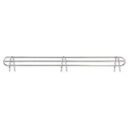 Alera 48" Wide Wire Shelving Back Support, 2 Pack, Silver
