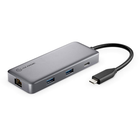 Alogic SPARK 6-In-1 USB4 Type-C Hub with 8K HDMI, Space Gray