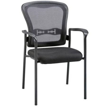 Alvin Pilgrim Guest Chair, Black
