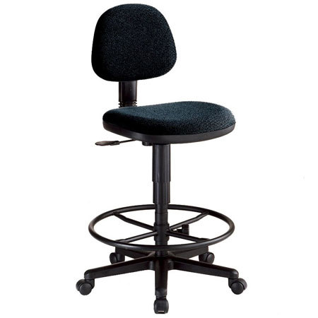 Alvin Comfort Economy Task Drafting Height Chair with CK49 Height Extension Kit