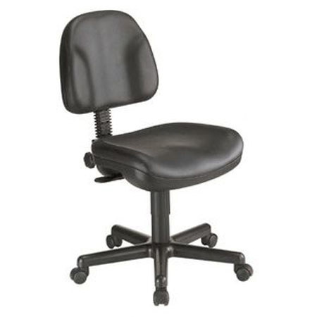 Alvin Premo Black Leather Office Ergonomic Chair
