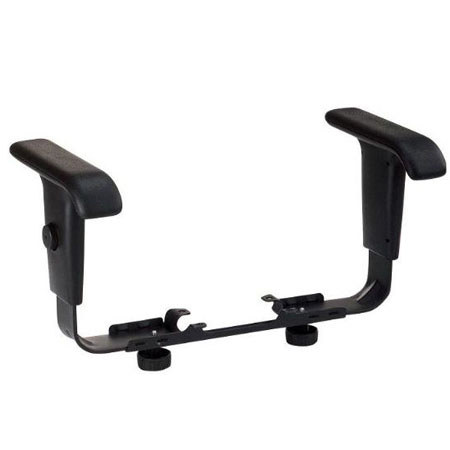Alvin Adjustable Height Armrest, Black