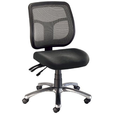 Alvin Argentum Mesh Back Office Height Chair