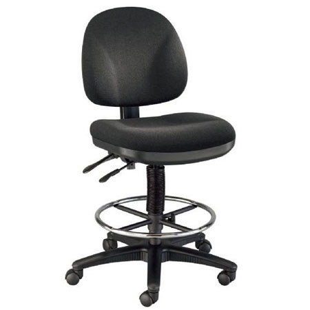 Alvin Prestige Artist/Drafting Chair, Black