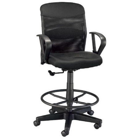 Alvin Salambro Jr. Drafting Chair, Black