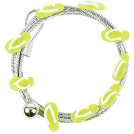 Alvin Magnetic Photo Cable, 57" Long, Green Flip Flop