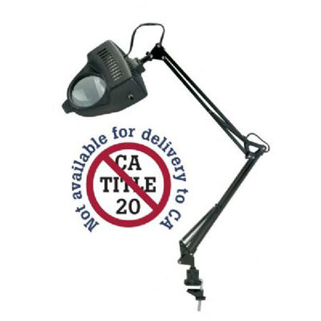 Alvin ML100 Swing Arm Magnifying Lamp Color: Black.