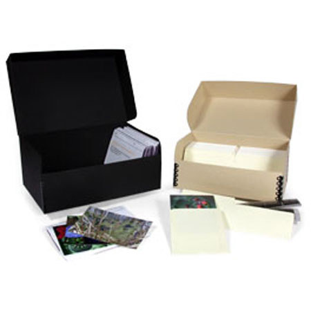 Archival Methods Lid Box 4x5in 10.25x5.5x4.5in, Tan