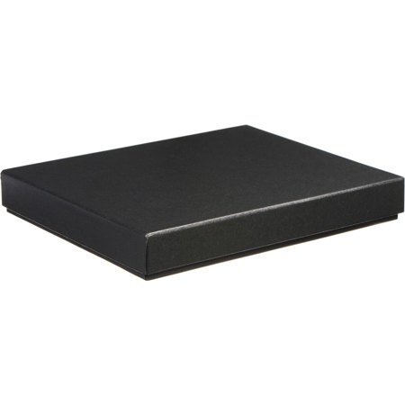 Archival Methods Black Proof Box, Size 5-1/4" x 7-3/8" x 1-3/8", Color: Black