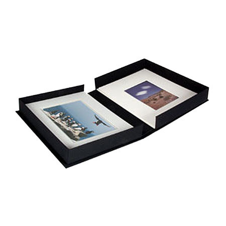 Archival Methods 2in Portfolio Box 16.25x20.25in,Bk/Wht