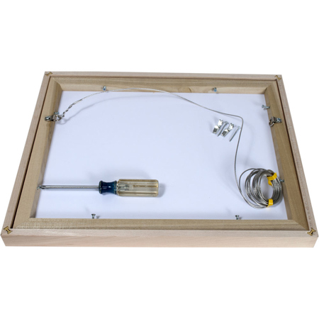 Archival Methods 16x20" Gallery 12 Wood Frame Kit, Natural Maple