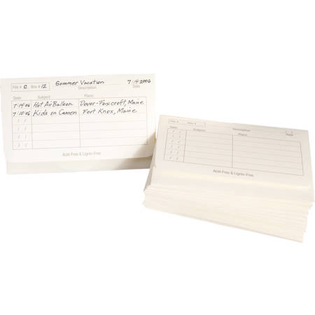 Archival Methods 4x6" Archive Envelopes for Env/CD Case , 25 Pack, Cream