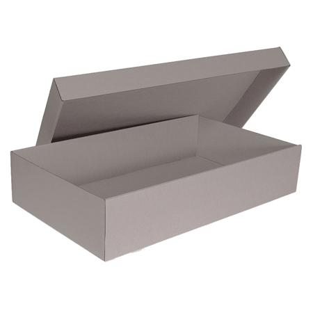 Archival Methods Textile Box, 30x18x6.25in, Grey, 5Pk