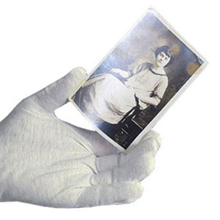 Archival Methods White Cotton Gloves Small, 12 Pack