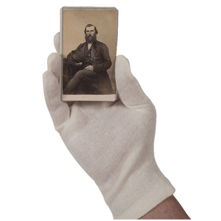 Archival Methods Heavy Weight Natural Cotton Gloves Large, Package of 12
