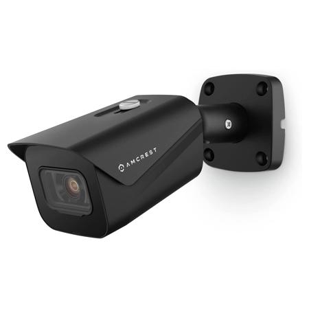 Amcrest 8MP 4K Ultra HD IP PoE Outdoor Bullet Camera, 2.8mm Fixed Lens, Black