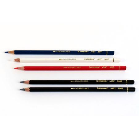 Stabilo All 8046 Black Glass Marking Pencil