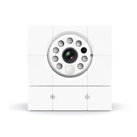 Amaryllo iCam Plus 1MP Wi-Fi Baby Camera, White