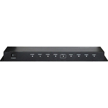 Aurora Multimedia ASP-18H4K HDMI 4K2K 1x8 Distribution Amplifier with EDID Management, 10.2Gbps Bandwidth, Up to 4K2K Resolution