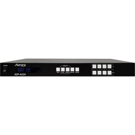 Aurora Multimedia ASP-442A 4x4 4K Matrix Switch