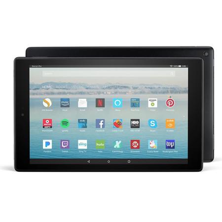 Amazon Fire HD 10 Tablet with Alexa Hands-Free, 64GB Internal Storage, Black