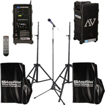 AmpliVox B9154 Premium Digital Audio Travel Partner System with Lapel Mic