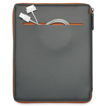 Acme Made Bay Street Case for iPad, Gray/Orange