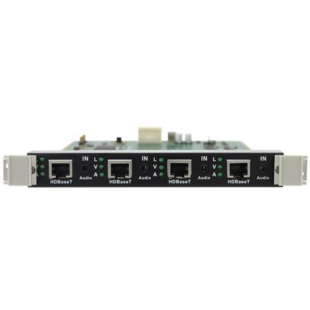 Aurora Multimedia 4-Input HDMI HDBaseT 330/600' CAT Digital Xtreme Matrix Card