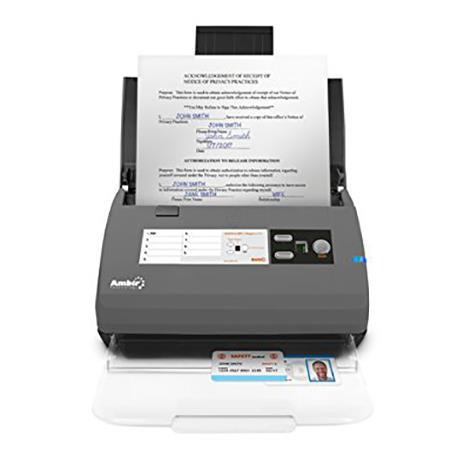 Ambir ImageScan Pro 820ix Color Desktop Document Scanner