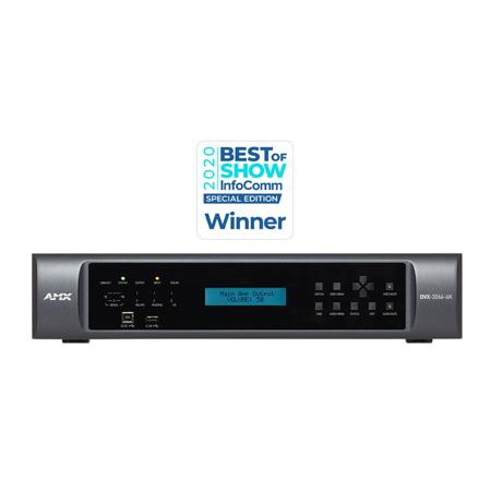 AMX DVX-3266-4K 8x4+2 4K60 HDMI DXLink All-In-One Presentation Switcher
