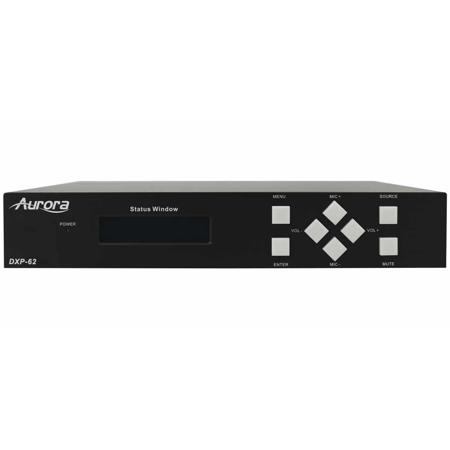 Aurora Multimedia DXP-62 Presentation Switcher/Scaler, Integrated HDBaseT Output