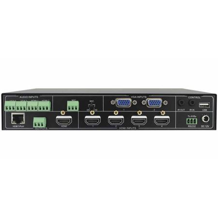 Aurora Multimedia DXP-62 Presentation Switcher/Scaler, Integrated HDBaseT Output