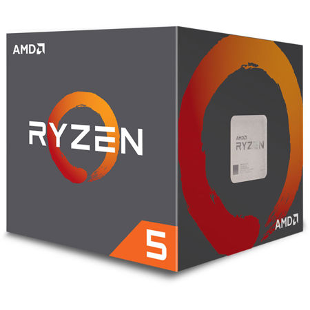 AMD Ryzen 5 1600 3.2GHz 6-Core AM4 Processor with Wraith Stealth Cooler