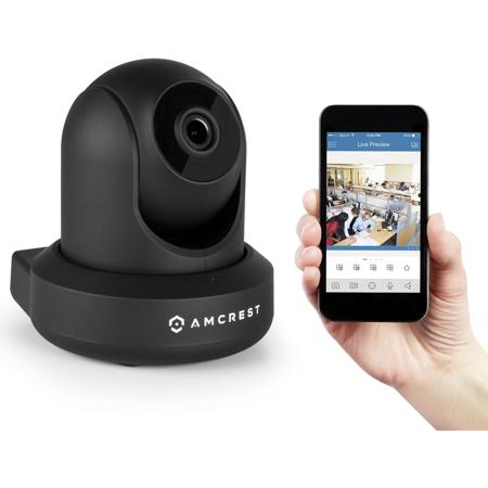 Amcrest IP2M-841 2MP Wi-Fi Video Monitoring Security Wireless IP Camera, Black