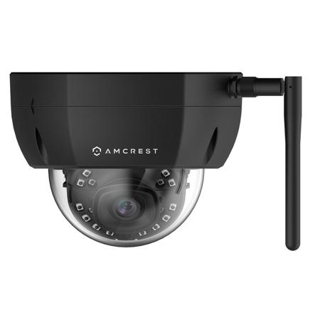 Amcrest ProHD 2MP Outdoor Wi-Fi Vandal Dome IP Camera with IR, Black