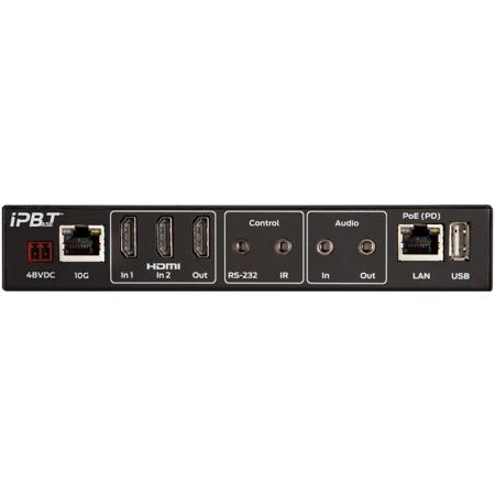 Aurora Multimedia 4K IP Audio/Video Distribution Transceiver,10G Copper Ethernet