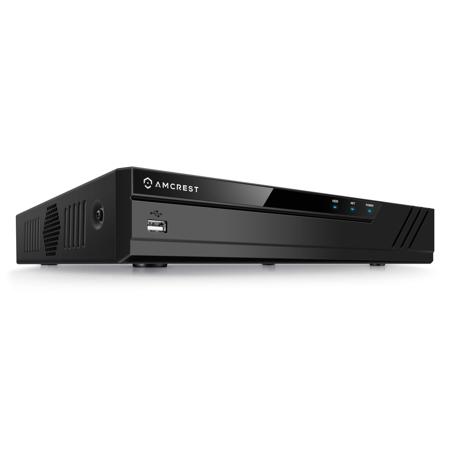 Amcrest ProHD 8 Channel 2MP PoE Video Security System, NVR, 4x Cameras, No HDD
