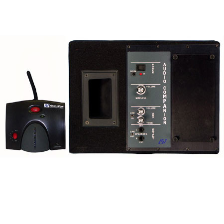 AmpliVox S120470 Wireless Powered Dual Speaker
