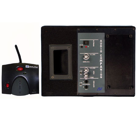 AmpliVox S1204 Powered Wireless Remote Speaker