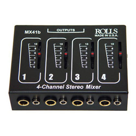 AmpliVox S1350 4 Channel Microphone Mixer