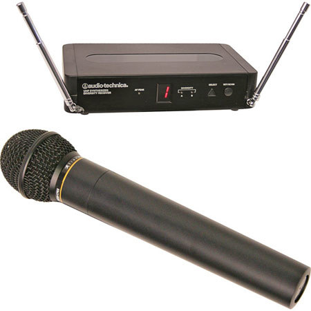 AmpliVox S1660 Wireless UHF Handheld Mic Kit