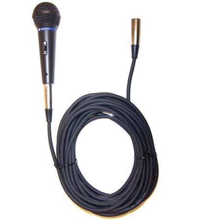 AmpliVox S2031X Handheld Mic, Pro Audio XLR & Dynamic Cardioid 15'