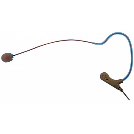 AmpliVox S2043 Flesh Tone Single Over-Ear/Headset Electret Mic