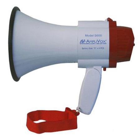 AmpliVox S600 Mini-Meg 10-Watt Megaphone